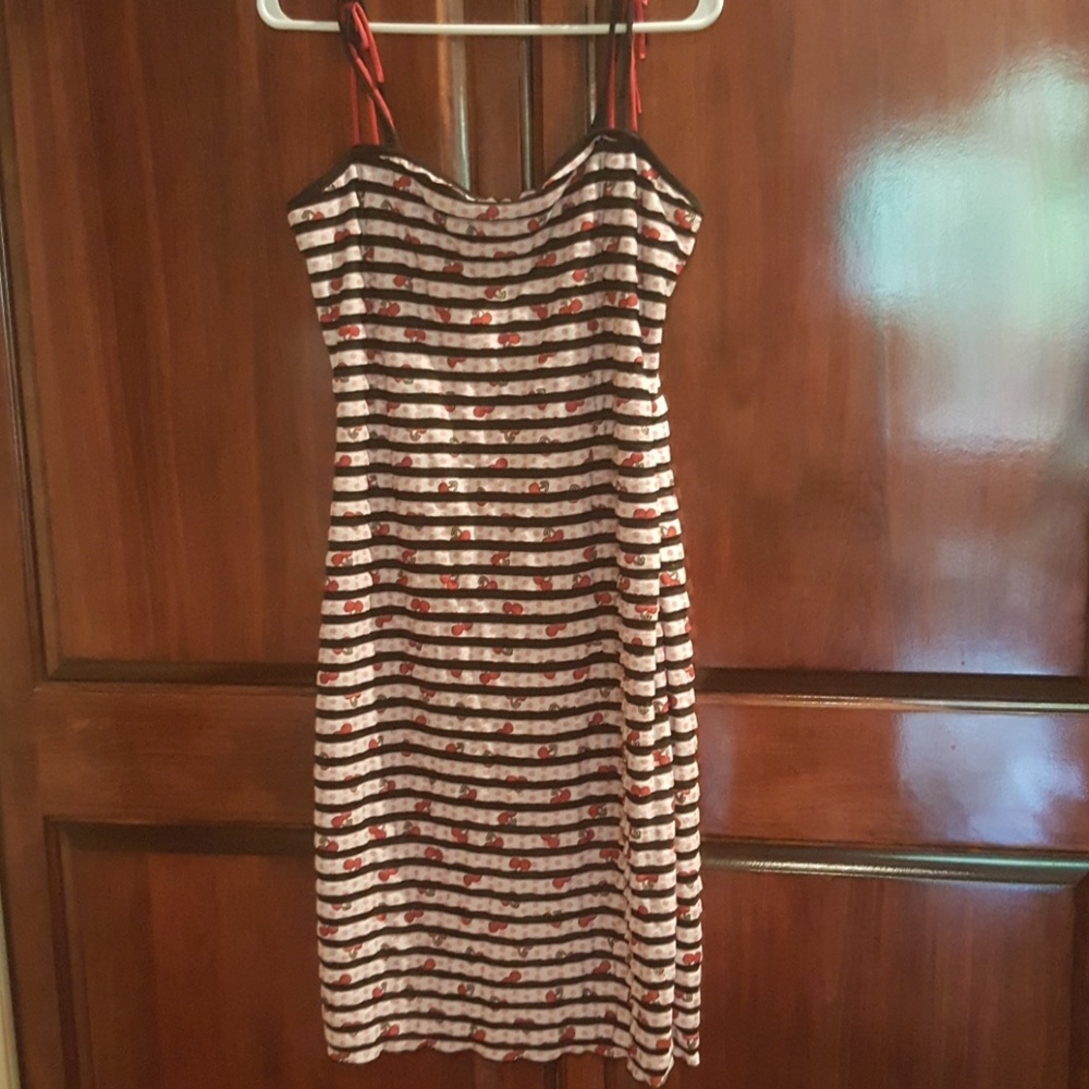 Tatyana cherry dress